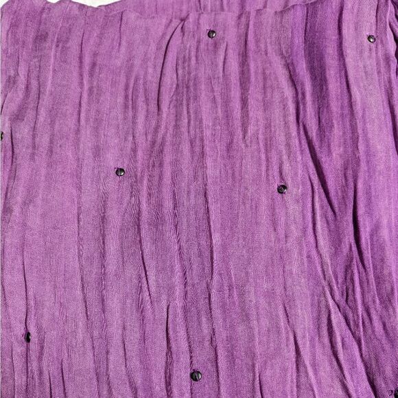 NWOT - Lightweight Soft/Muted Grape Color Infinity Scarf - Picture 4 of 8